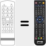 Replacement remote control for IR 2000