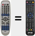 Replacement remote control for JX-2006 C