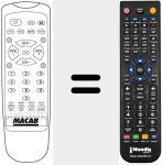 Replacement remote control for NRF-900