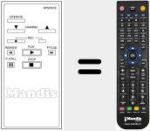 Replacement remote control for PN 234 104E