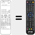 Replacement remote control for QUICK START