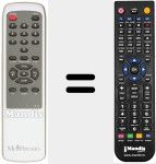 Ersatzfernbedienung f&uuml;r R-19