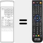 Replacement remote control for RC 322