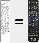 Ersatzfernbedienung für RC 348