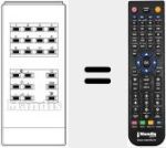 Ersatzfernbedienung f&uuml;r RC 4-12 FACH