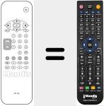 Replacement remote control for RC 7976 / 00