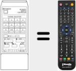 Replacement remote control for VXL 4