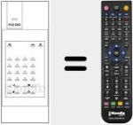 Ersatzfernbedienung f&uuml;r RCS 6292.1
