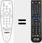 Replacement remote control for RCT 312