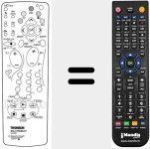 Ersatzfernbedienung f&uuml;r RCV 400