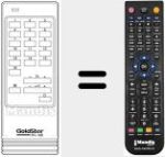 Ersatzfernbedienung f&uuml;r RV 18B