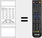 Ersatzfernbedienung f&uuml;r S-1099VA08