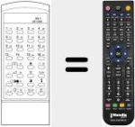 Ersatzfernbedienung f&uuml;r S 01