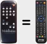 Ersatzfernbedienung f&uuml;r SPP-250