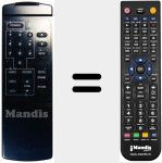 Ersatzfernbedienung für SRT 110