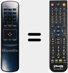 Ersatzfernbedienung für STAR SAT