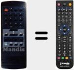 Ersatzfernbedienung für IRC 200