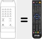 Ersatzfernbedienung f&uuml;r T 848