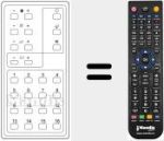 Ersatzfernbedienung für T 96