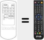 Replacement remote control for TC 10032