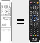 Replacement remote control for TC 125 SL