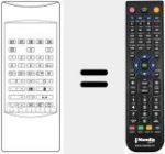 Replacement remote control for TC 150