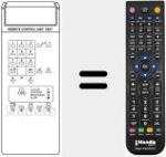 Ersatzfernbedienung f&uuml;r TM 40