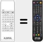 Ersatzfernbedienung f&uuml;r TM 99 C