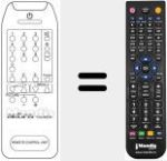 Replacement remote control for TOURER