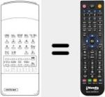 Replacement remote control for TT 14-99