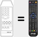 Replacement remote control for UKV 110