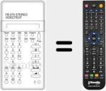 Ersatzfernbedienung f&uuml;r UNIVERSUM 9589672