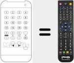 Ersatzfernbedienung f&uuml;r US 16