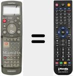 Ersatzfernbedienung f&uuml;r VR F4B