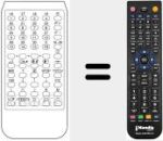 Ersatzfernbedienung für VTS 77
