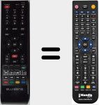 Ersatzfernbedienung f&uuml;r RC039