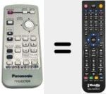 Replacement remote control for N2QAYA000001