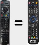 Ersatzfernbedienung f&uuml;r N2QAYB000116