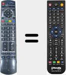 Replacement remote control for N2QAYB000182