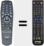 Replacement remote control for TP-014