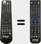 Ersatzfernbedienung f&uuml;r GN-4040