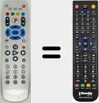 Ersatzfernbedienung f&uuml;r RC1144201/00