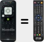 Replacement remote control for RC2234304/01B (313922955251)