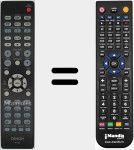Ersatzfernbedienung für RC-1159 (30701000400AD)