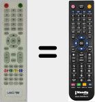 Ersatzfernbedienung f&uuml;r Led002