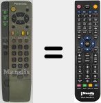 Replacement remote control for EUR511200