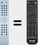 Ersatzfernbedienung für RC-OneDX1