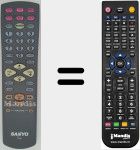 Replacement remote control for FXWB