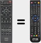 Ersatzfernbedienung f&uuml;r SE-R0285