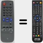 Replacement remote control for ST-461